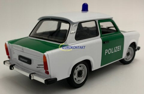 TRABANT 601 Polizei POLICJA model metal Welly 1:24 TRABANT 601 Polizei POLICJA model metal Welly 1:24