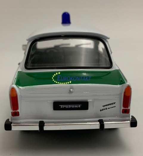 TRABANT 601 Polizei POLICJA model metal Welly 1:24 TRABANT 601 Polizei POLICJA model metal Welly 1:24