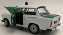 TRABANT 601 Polizei POLICJA model metal Welly 1:24