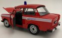 TRABANT 601 STRAŻ POŻARNA model metal Welly 1:24