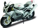 APRILIA RSV 1000R motocykl model 1:10 Welly 62808