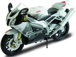 APRILIA RSV 1000R motocykl model 1:10 Welly 62808