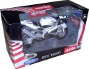 APRILIA RSV 1000R motocykl model 1:10 Welly 62808