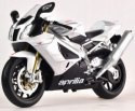 APRILIA RSV 1000R motocykl model 1:10 Welly 62808