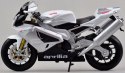 APRILIA RSV 1000R motocykl model 1:10 Welly 62808