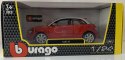 Audi A1 czerwony 1:24 model metalowy Bburago 22127