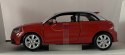 Audi A1 czerwony 1:24 model metalowy Bburago 22127