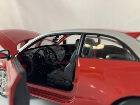 Audi A1 czerwony 1:24 model metalowy Bburago 22127 Audi A1 czerwony 1:24 model metalowy Bburago 22127