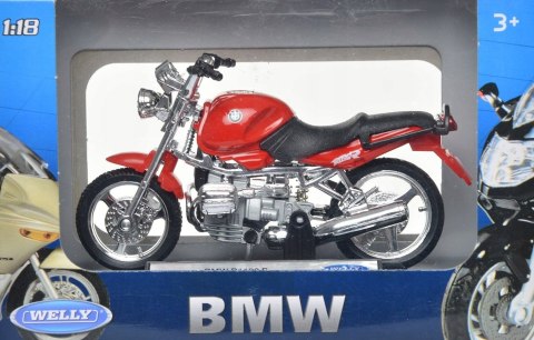 BMW R1100 R motocykl model 1:18 Welly metalowy BMW R1100 R motocykl model 1:18 Welly metalowy