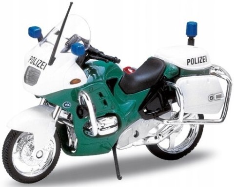 BMW R1100 RT Policja Polizei 1:18 Welly metalowy