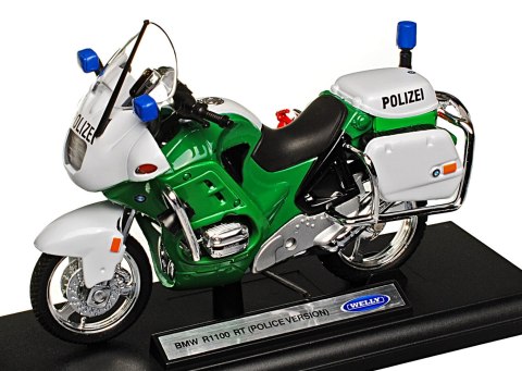 BMW R1100 RT Policja Polizei 1:18 Welly metalowy BMW R1100 RT Policja Polizei 1:18 Welly metalowy