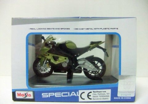 BMW S 1000 RR motocykl model 1:18 Maisto BMW S 1000 RR motocykl model 1:18 Maisto