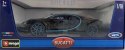 BUGATTI Chiron 1:18 black model BBurago 11040