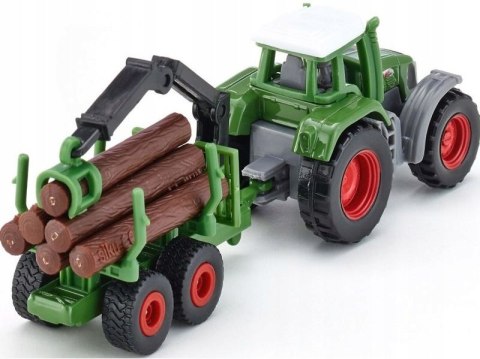 Ciągnik FENDT z przyczepą z kłodami 1645 SIKU 1:87 Ciągnik FENDT z przyczepą z kłodami 1645 SIKU 1:87