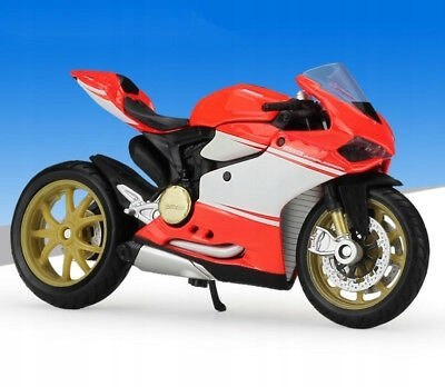 DUCATI 1199 SUPERLEGGERA motocykl 1:18 Maisto DUCATI 1199 SUPERLEGGERA motocykl 1:18 Maisto