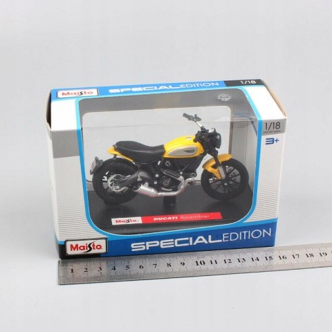 DUCATI SCRAMBLER motocykl model 1:18 Maisto DUCATI SCRAMBLER motocykl model 1:18 Maisto