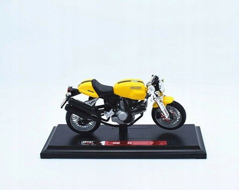 DUCATI SPORT 1000 motocykl model 1:18 Maisto DUCATI SPORT 1000 motocykl model 1:18 Maisto