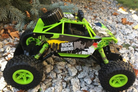 DUŻY samochód ROCK RHINO monster 2 silniki FILM ! DUŻY samochód ROCK RHINO monster 2 silniki FILM !