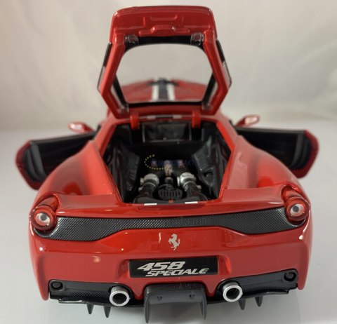 FERRARI 458 Speciale duży model 1:18 Bburago 16002 FERRARI 458 Speciale duży model 1:18 Bburago 16002