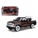 HARLEY DAVIDSON FXSTB Night Train+FORD F-350 1:24