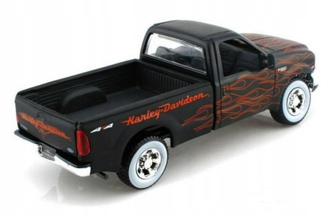 HARLEY DAVIDSON FXSTB Night Train+FORD F-350 1:24 HARLEY DAVIDSON FXSTB Night Train+FORD F-350 1:24