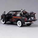 HARLEY DAVIDSON FXSTB Night Train+FORD F-350 1:24