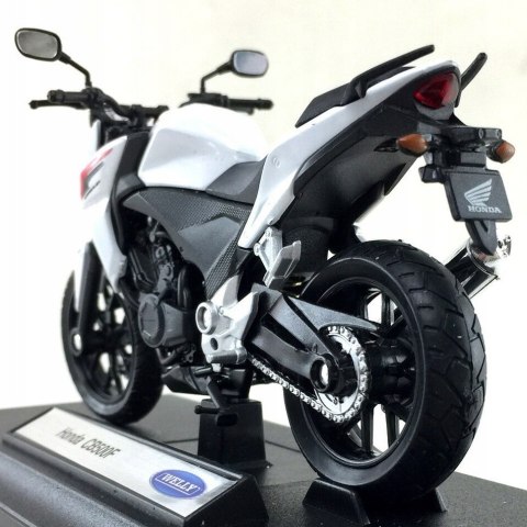 HONDA CB 500F model motocykl 1:18 Welly metalowy HONDA CB 500F model motocykl 1:18 Welly metalowy