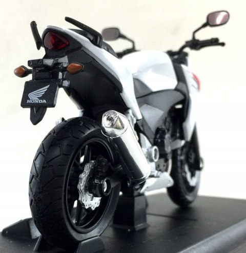 HONDA CB 500F model motocykl 1:18 Welly metalowy HONDA CB 500F model motocykl 1:18 Welly metalowy