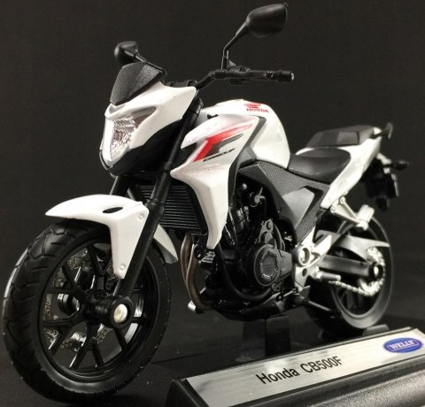 HONDA CB 500F model motocykl 1:18 Welly metalowy HONDA CB 500F model motocykl 1:18 Welly metalowy