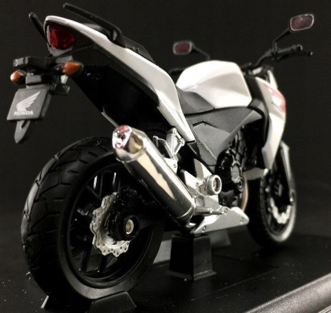 HONDA CB 500F model motocykl 1:18 Welly metalowy HONDA CB 500F model motocykl 1:18 Welly metalowy