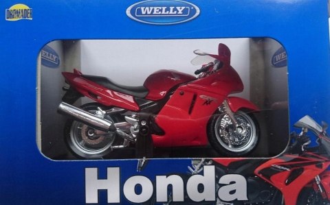 HONDA CBR 1100 XX motocykl 1:18 Welly metalowy HONDA CBR 1100 XX motocykl 1:18 Welly metalowy