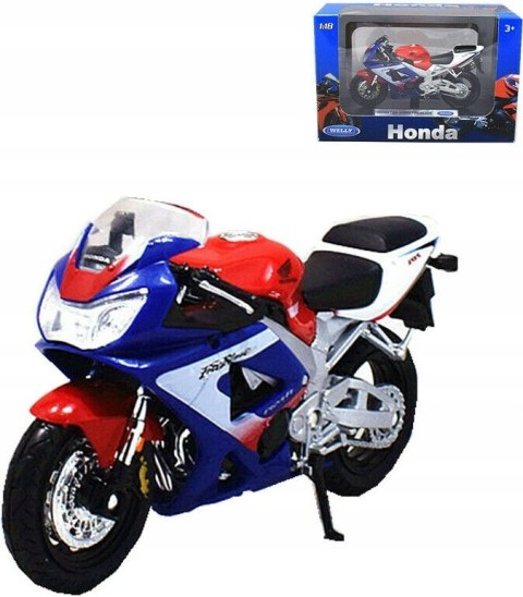 HONDA CBR 900RR Fireblade 1:18 Welly metalowy HONDA CBR 900RR Fireblade 1:18 Welly metalowy