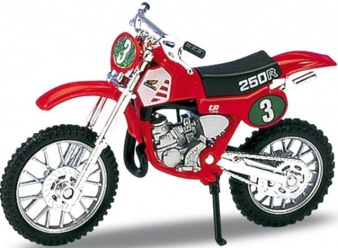 HONDA CR250R #3 motocykl model 1:18 Welly metalowy HONDA CR250R #3 motocykl model 1:18 Welly metalowy