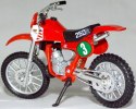 HONDA CR250R #3 motocykl model 1:18 Welly metalowy