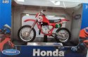 HONDA CR250R #3 motocykl model 1:18 Welly metalowy