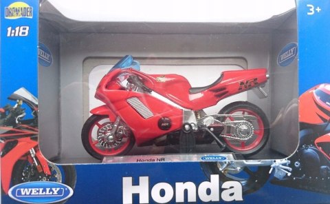 HONDA NR model motocykl 1:18 Welly metalowy HONDA NR model motocykl 1:18 Welly metalowy