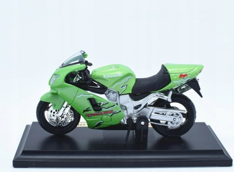 KAWASAKI NINJA ZX-12R podstawka model 1:18 Maisto KAWASAKI NINJA ZX-12R podstawka model 1:18 Maisto