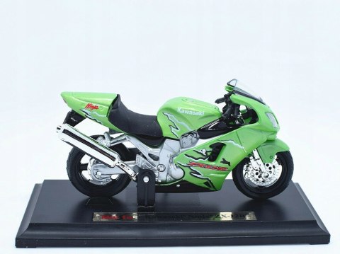 KAWASAKI NINJA ZX-12R podstawka model 1:18 Maisto KAWASAKI NINJA ZX-12R podstawka model 1:18 Maisto