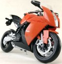 KTM 1190 RC8 motocykl model 1:10 Welly 62806