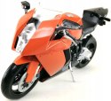 KTM 1190 RC8 motocykl model 1:10 Welly 62806