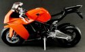 KTM 1190 RC8 motocykl model 1:10 Welly 62806