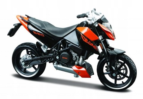 KTM 690 DUKE motocykl model 1:18 Maisto