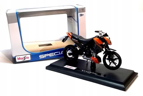 KTM 690 DUKE motocykl model 1:18 Maisto KTM 690 DUKE motocykl model 1:18 Maisto