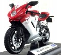 MV AGUSTA F3 800 motocykl 1:18 Welly metalowy