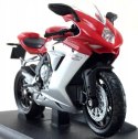 MV AGUSTA F3 800 motocykl 1:18 Welly metalowy