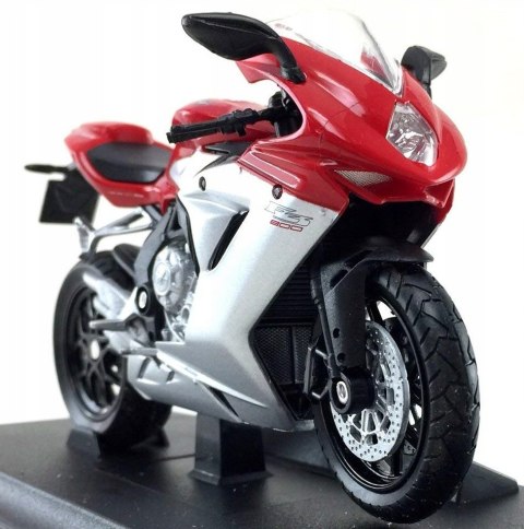 MV AGUSTA F3 800 motocykl 1:18 Welly metalowy MV AGUSTA F3 800 motocykl 1:18 Welly metalowy
