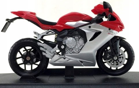 MV AGUSTA F3 800 motocykl 1:18 Welly metalowy MV AGUSTA F3 800 motocykl 1:18 Welly metalowy