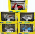 Piaggio Vespa 946 2014 skuter model 1:18 Welly