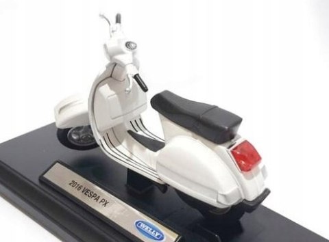 Piaggio Vespa PX 2016 skuter model 1:18 Welly Piaggio Vespa PX 2016 skuter model 1:18 Welly