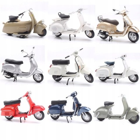 Piaggio Vespa PX 2016 skuter model 1:18 Welly Piaggio Vespa PX 2016 skuter model 1:18 Welly
